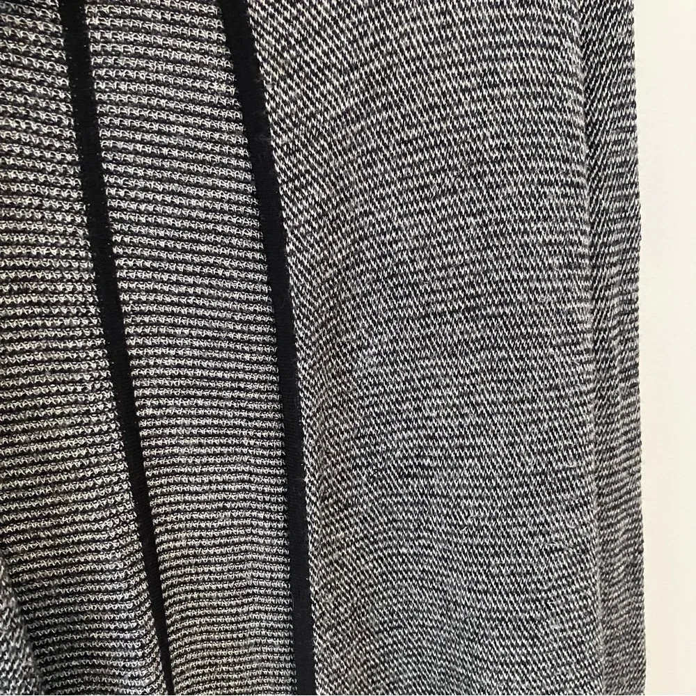 Eileen Fisher Long Cardigan Wool Linen Blend Open Front Petite Small Lagenlook - Picture 3 of 10